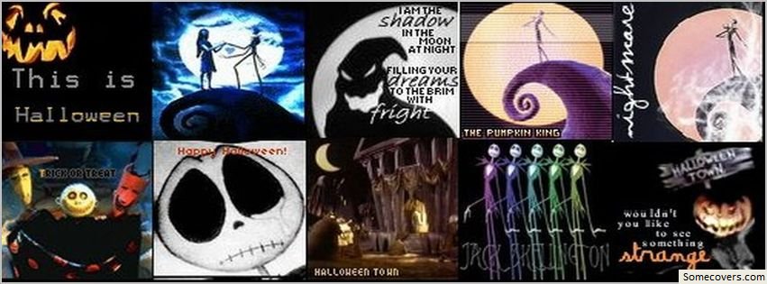 Nightmare Before Christmas Happy Facebook Timeline Cover
